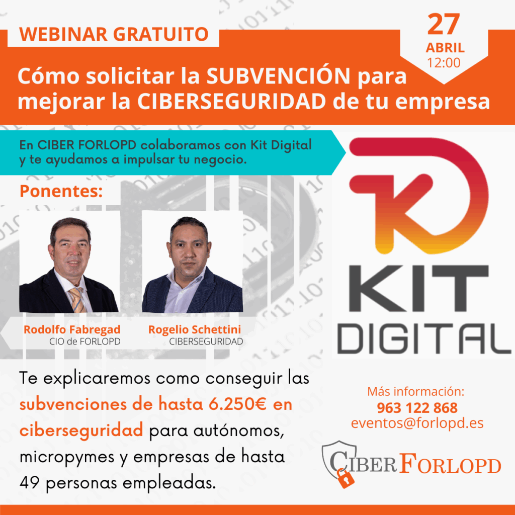 ayudas para ciberseguridad en empresas