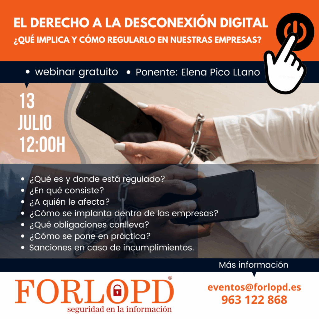 El derecho a la desconexión digital