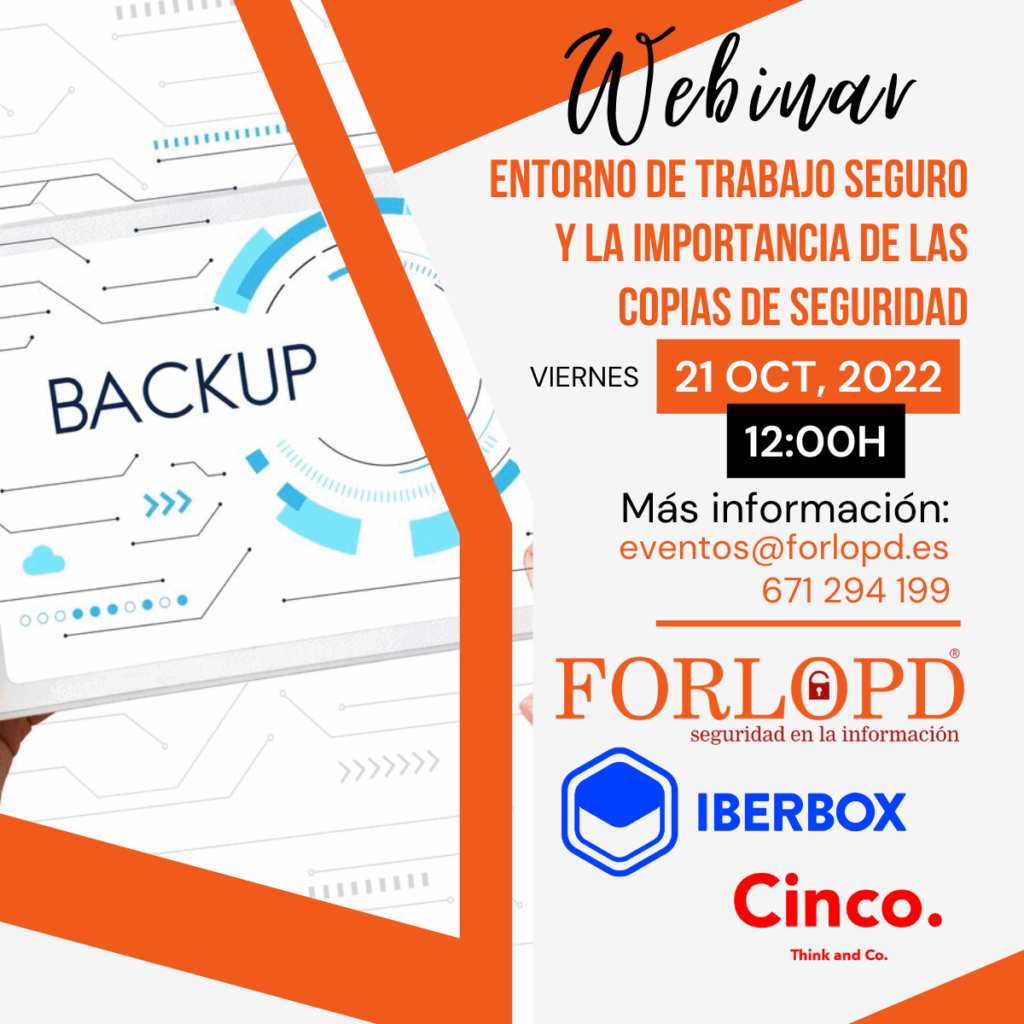 Webinar Entorno trabajo seguro