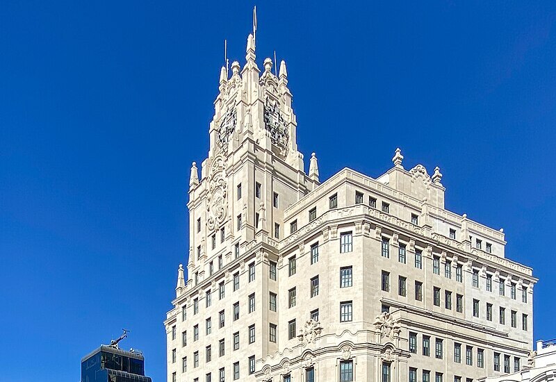 edificio de Telefónica de Madrid