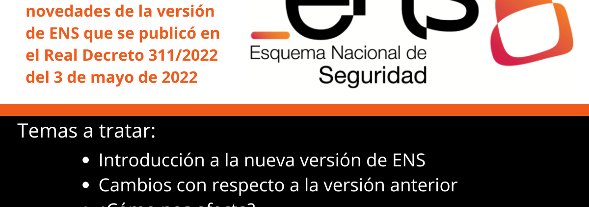 webinar esquema nacional de seguridad