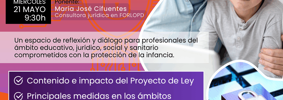 webinar protección de la infancia en entornos digitales