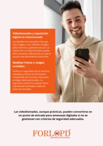 riesgos de las videollamadas