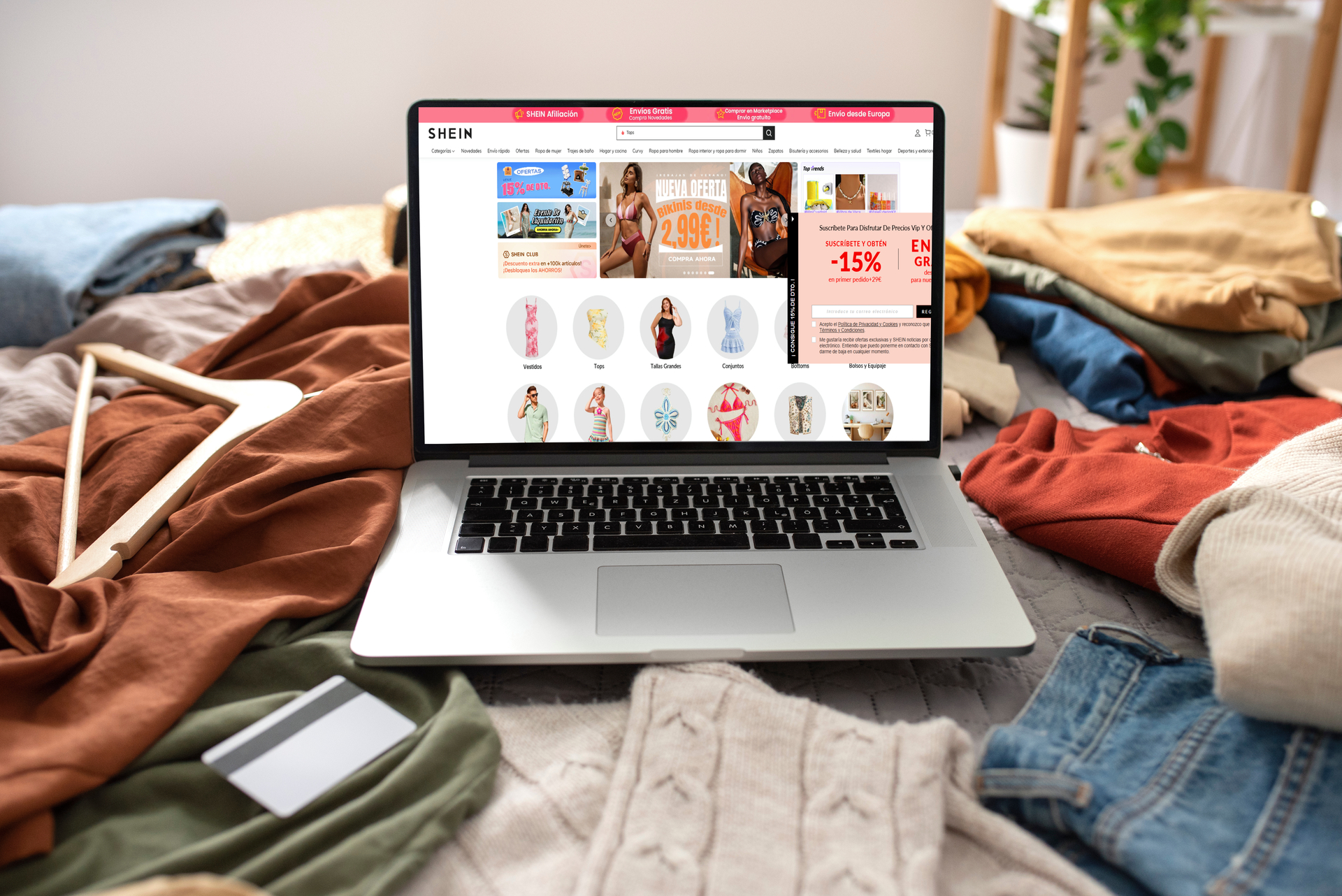 shein sancionada por cookies