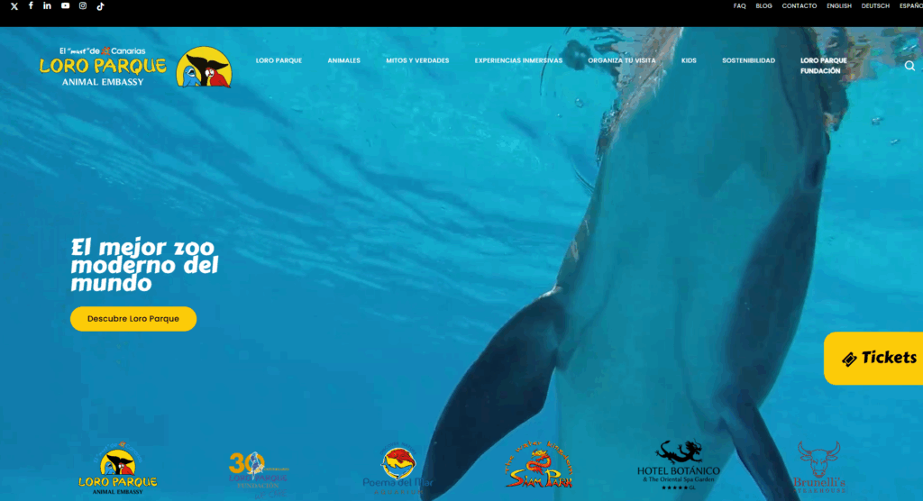 sanción a loro parque