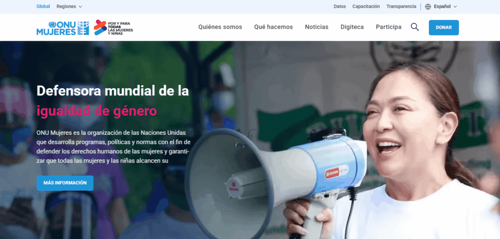 ONU mujeres Igualdad de género