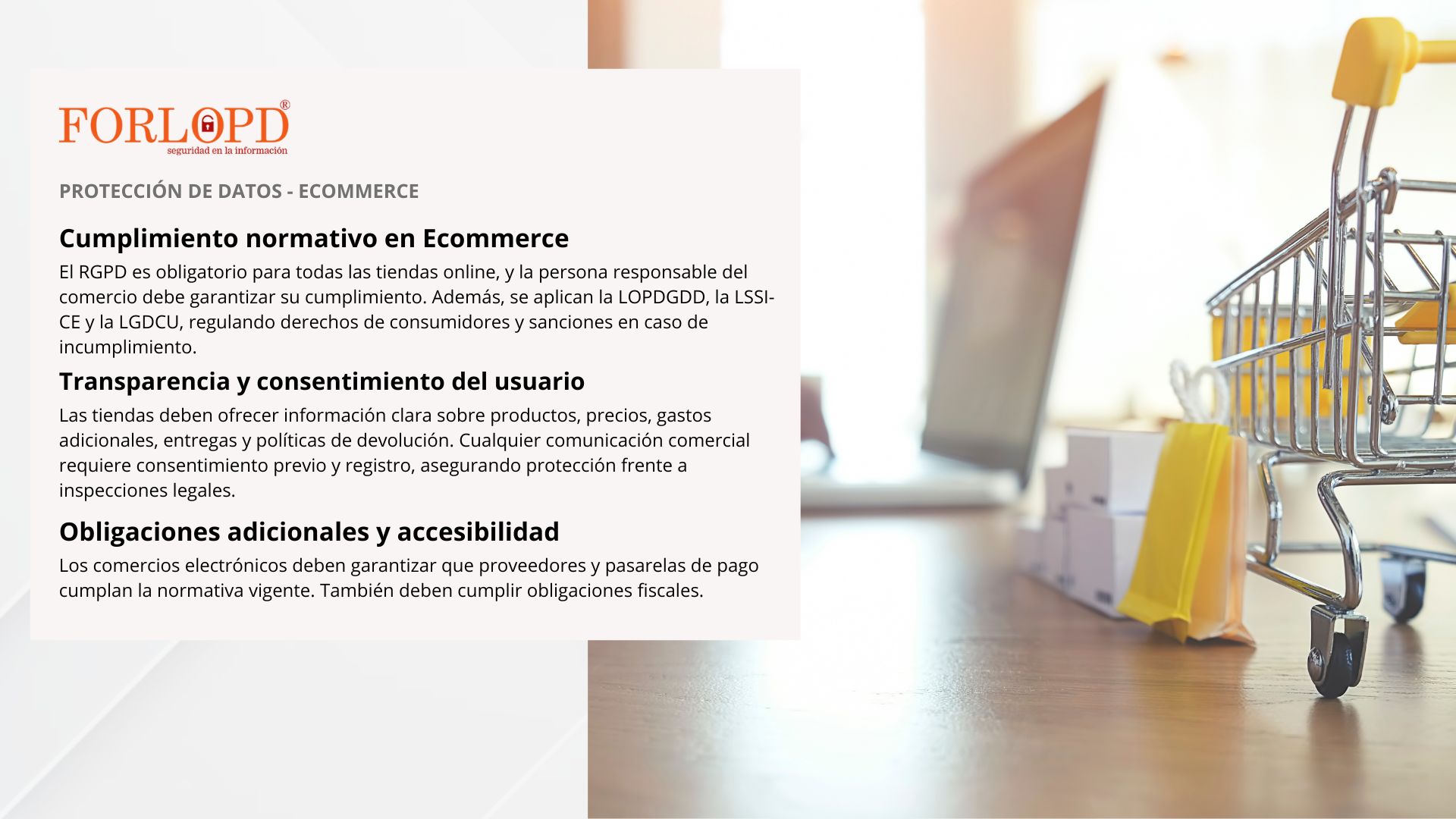 commerce-push-ecommerce-store-cart-supermarket ecommerce y protección de datos