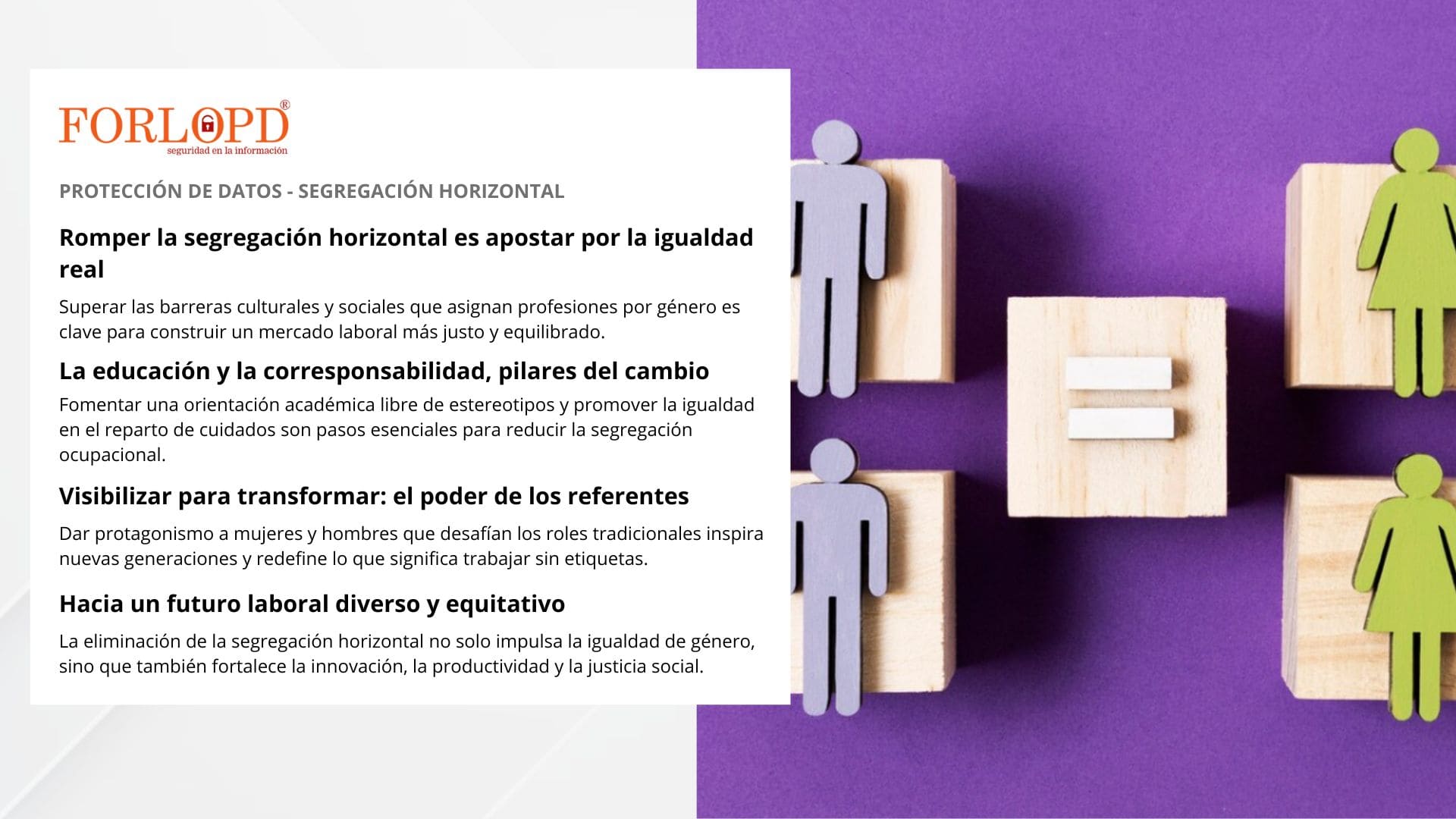 segregación horizontal