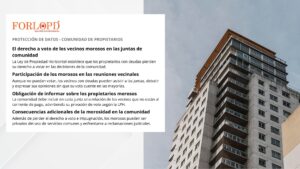 comunidad de propietarios morosos