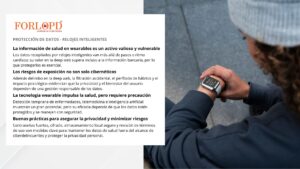 relojes inteligentes protección de datos