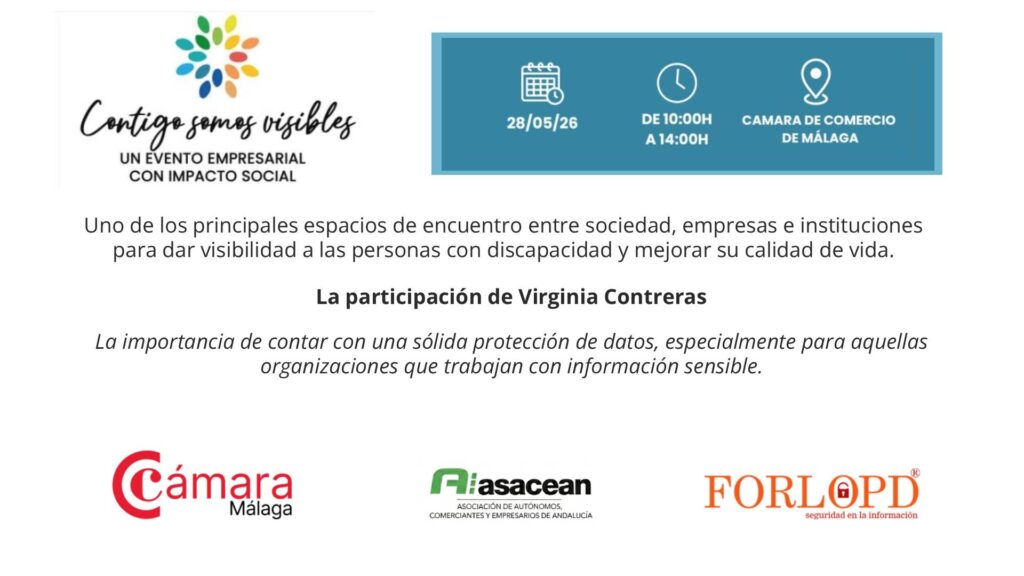 evento contigo somos visibles cámara de comercio Málaga